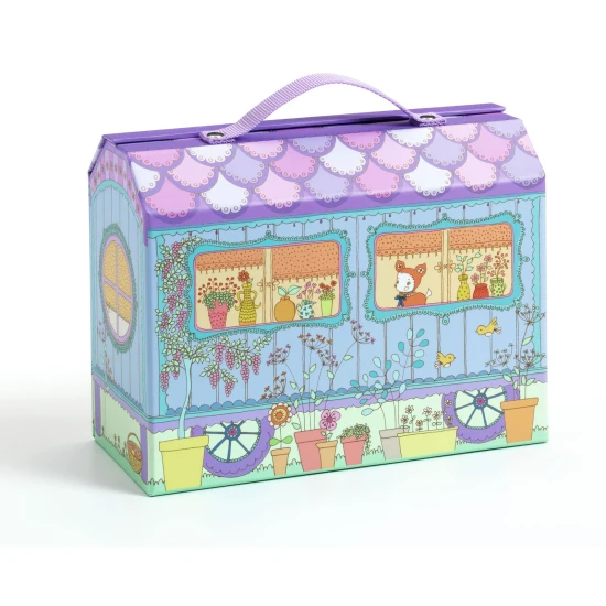 Tinyly figúrky Bluchka & psík Indie v maringotke