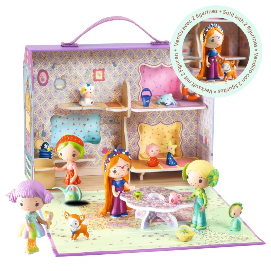 Tinyly figúrky Bluchka & psík Indie v maringotke