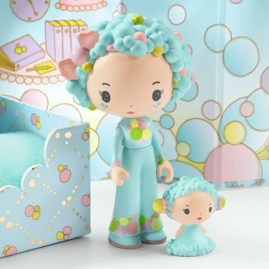 Tinyly figúrky v škatuľke Blue & Bublinka