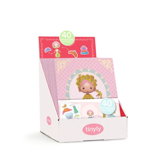 Tinyly odnímateľné samolepky Miss Lilypink