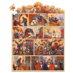 Rozprávkové puzzle Kráľ Artuš 100 ks