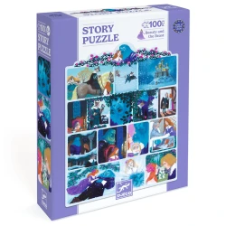 Rozprávkové puzzle Kráska a zviera 100 pcs
