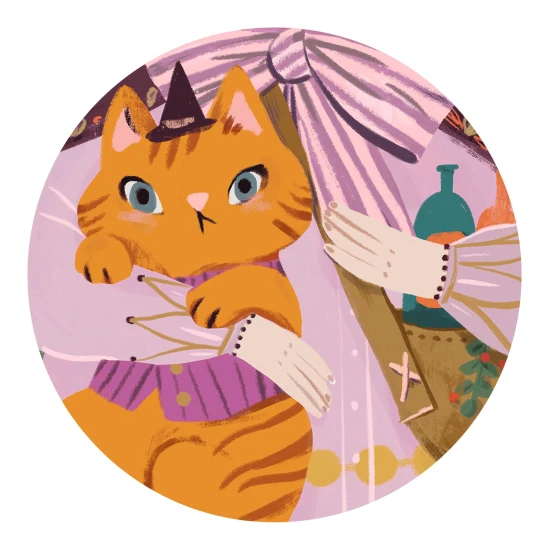 Obrovské puzzle Čarodejnica Lily 36 ks