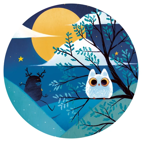 Puzzle Mesačný rytier 36 ks