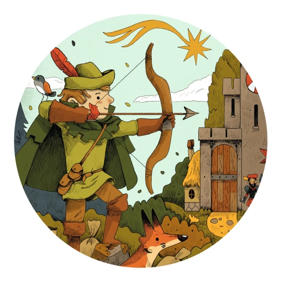 Puzzle Robin Hood 36 ks