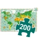 Objavovacie puzzle Monumenty sveta 200 ks