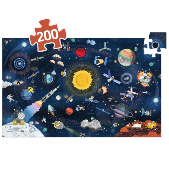Objavovacie puzzle Vesmír 200 ks