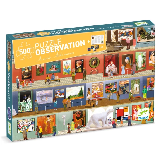 Djeco Puzzle V múzeu 500 dielikov DJ07415