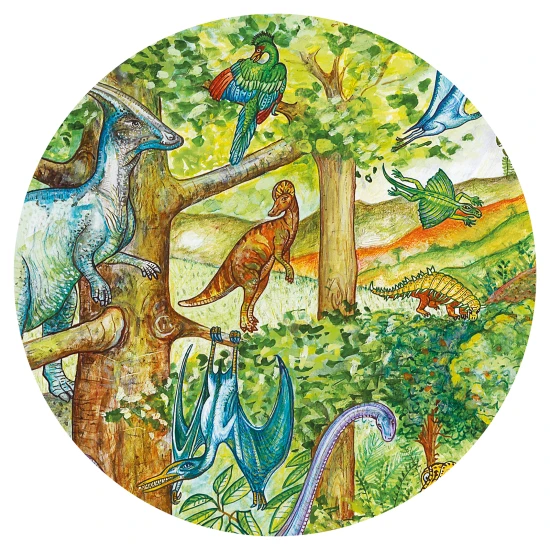 Objavovacie puzzle Dinosaury 100 ks