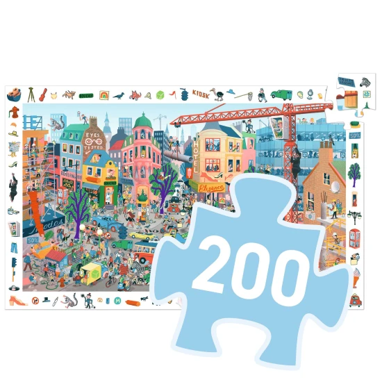 Objavovacie puzzle Mesto 200 ks