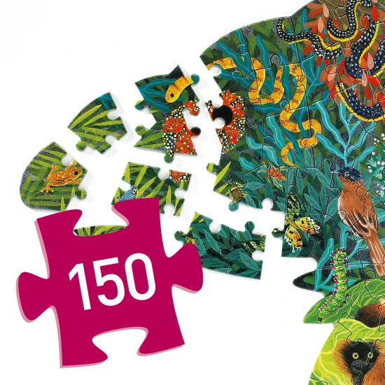 Umelecké puzzle Chameleón 150 ks