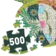 Umelecké puzzle Leňochod 500 ks