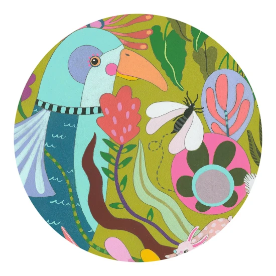 Umelecké puzzle Leňochod 500 ks