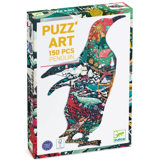 Umelecké puzzle Tučniak 150 ks