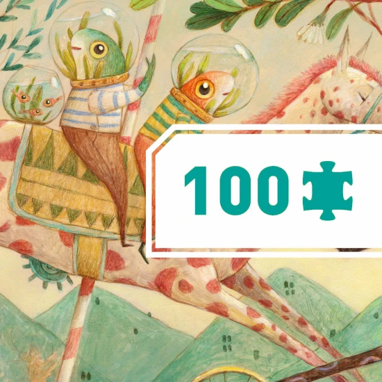 Puzzle Galéria: Nádherná jazda 100 ks