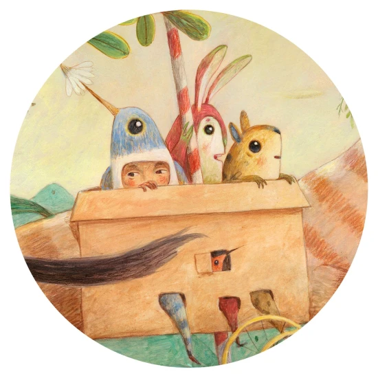 Puzzle Galéria: Nádherná jazda 100 ks