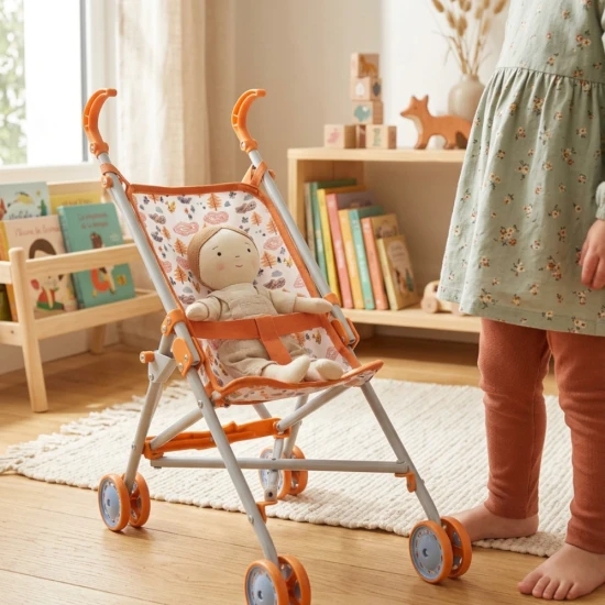 Pomea Kočík pre bábiky Les