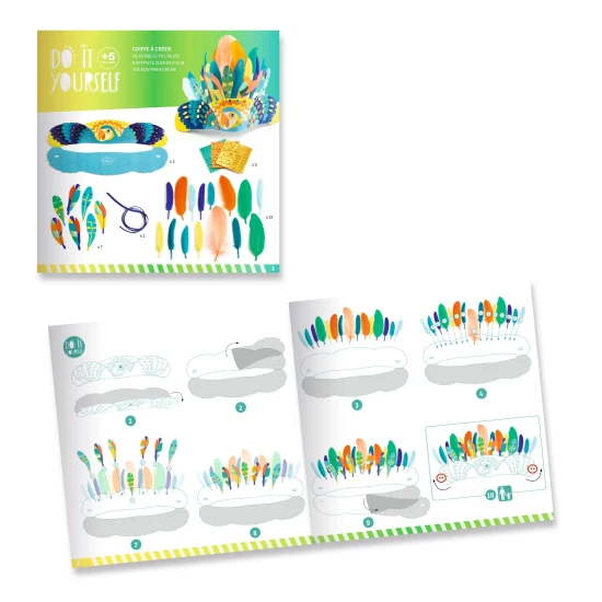 DIY Kreatívna súprava Rio čelenka