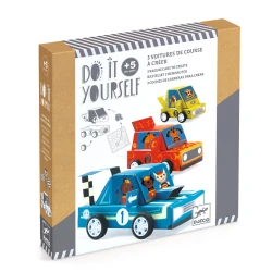 DIY Vyrob si sám Grand prix 3 pretekárske autá