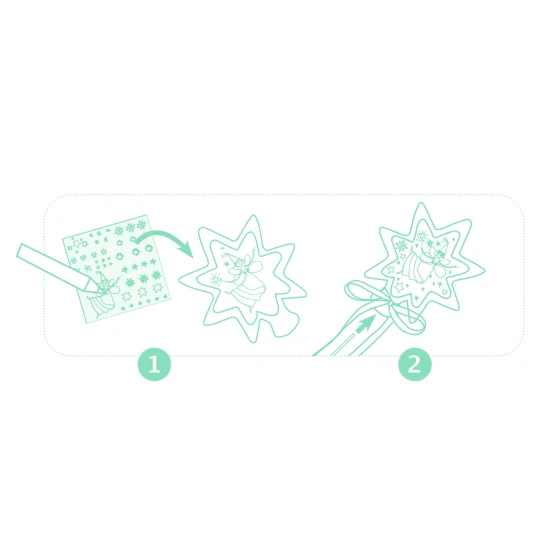 DIY Čarovné paličky Malé víly