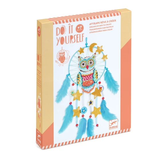 DIY Kreatívna sada Lapač snov Sova