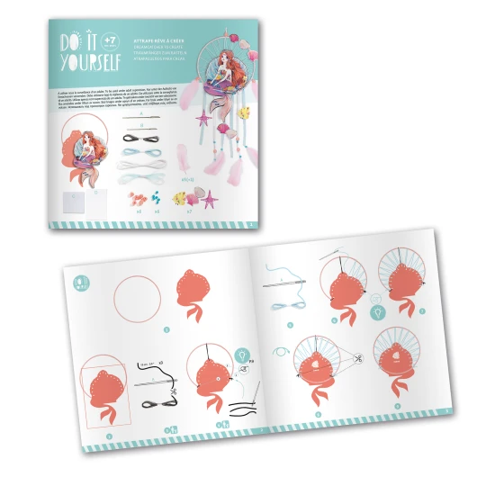 DIY Kreatívna sada Lapač snov Morská víla