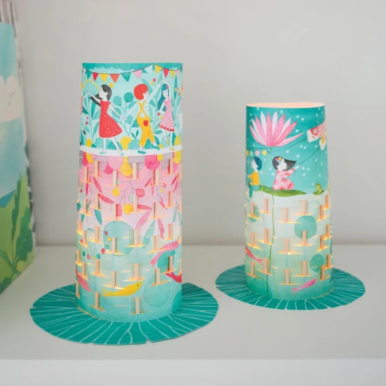 DIY Kreatívna sada Papierové lampióny