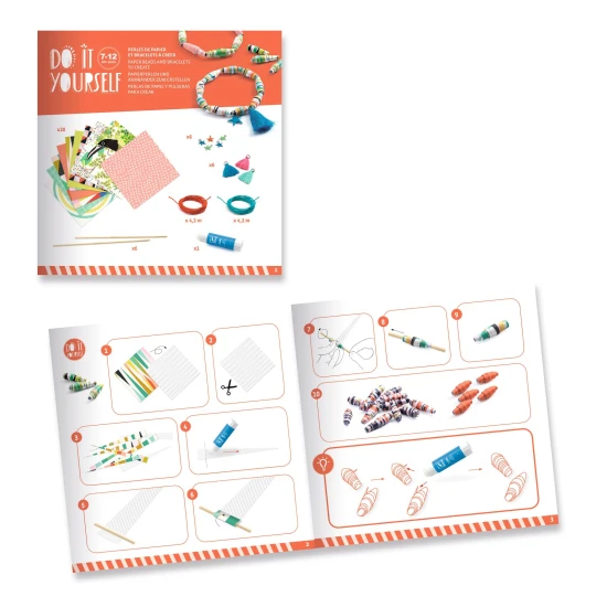 DIY Kreatívna sada Pestré náramky 35 ks