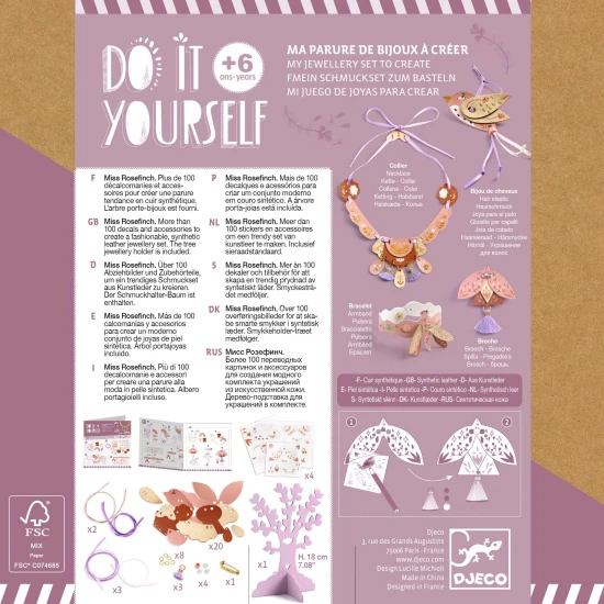 DIY Vytvor si sám Šperky Slečny Pinky