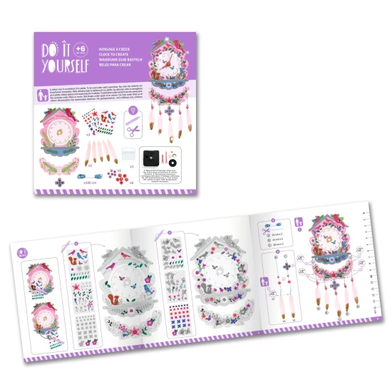 DIY Vyrob si sám Nástenné hodiny Kukučka