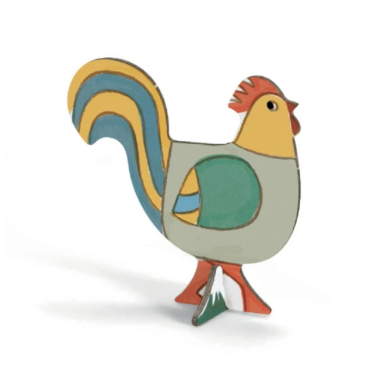 Kartónová 3D kreatívna sada Farma