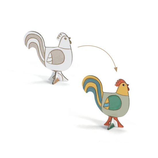 Kartónová 3D kreatívna sada Farma