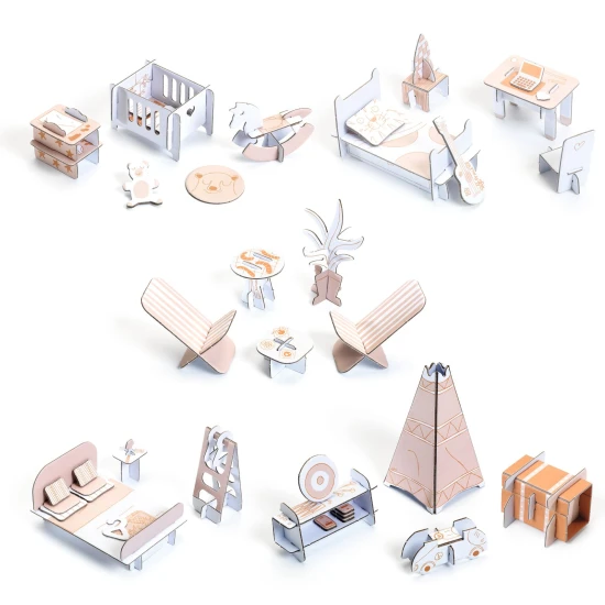 DIY Kreatívna sada Dom pre bábiky