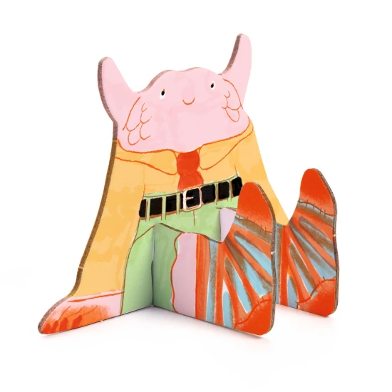 Kartónová 3D kreatívna Team monsters