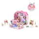 Detská kreatívna sada Djeco Mi House Rosie – mini domček s nábytkom, postavičkou a doplnkami