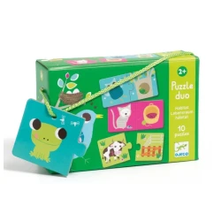 Puzzle duo Kde žijú zvieratká