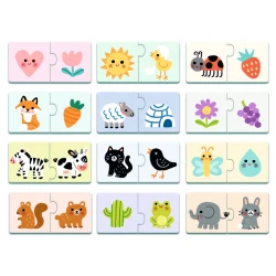 Puzzle Duo Farby 12 ks