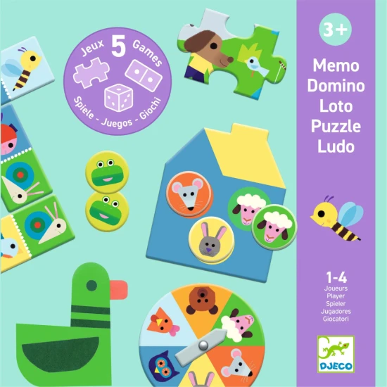 Na farme Hra 5v1 – vzdelávacie hry pre deti so zvieratkami a farmou