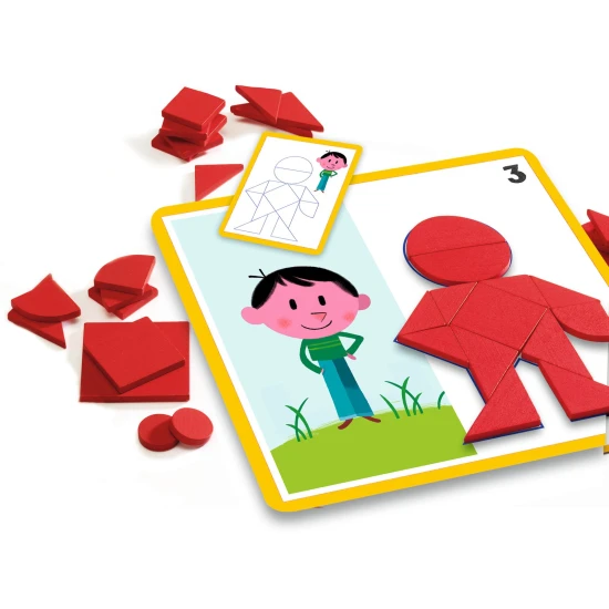 Eduludo Obrázkový tangram: Tvary