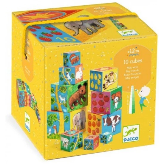 Kocky pyramída Zvieratá