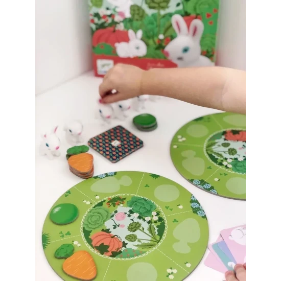 Rodinná hra Zajkovia: Jednoduchá a roztomilá pre deti od 2,5 roka