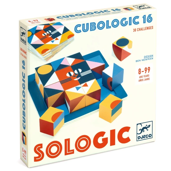 Logická hra Cubologic 16 – 30 úloh pre tréning mozgu