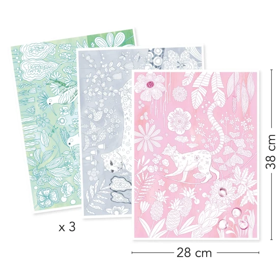 Veľké maľovanky Divočina