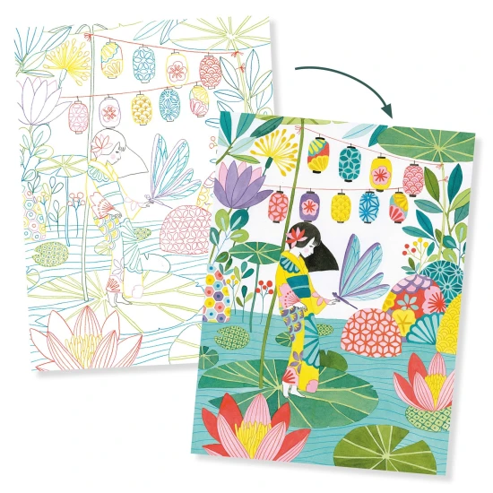 Veľké maľovanky Japonsko