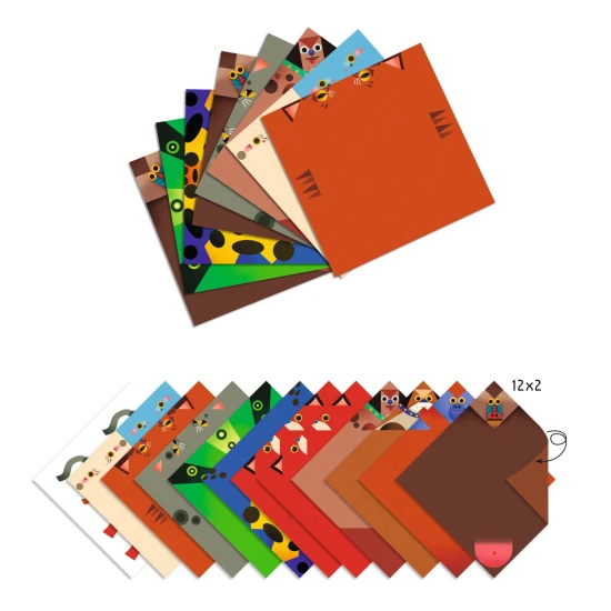 Origami Skákajúce zvieratá (pokročilé)