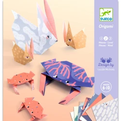 Origami Zvieracie rodinky