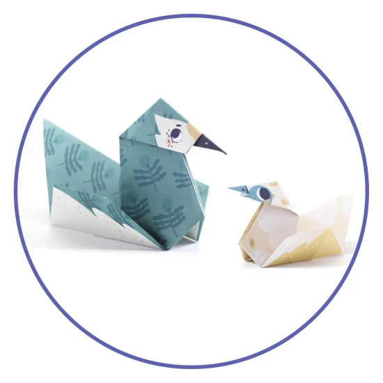 Origami Zvieracie rodinky