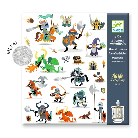 Samolepky Rytieri 160 ks