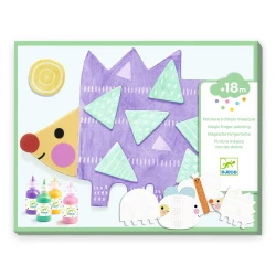 Magické maľovanie prstami Malé vzory