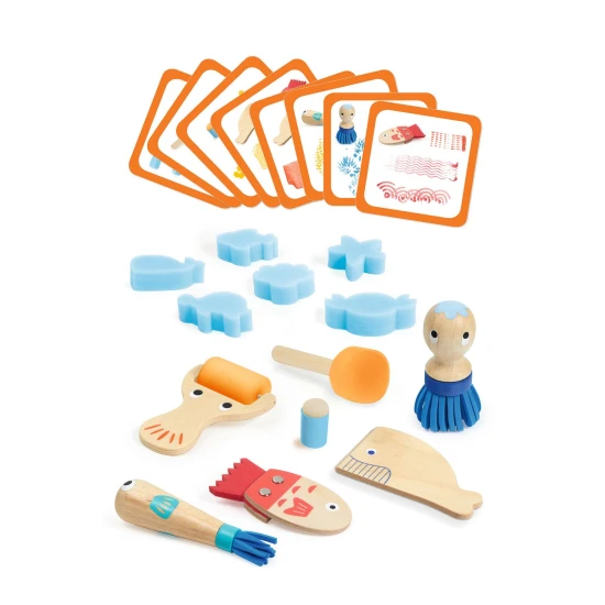 Výtvarná sada Unikátne potreby pre maľovanie